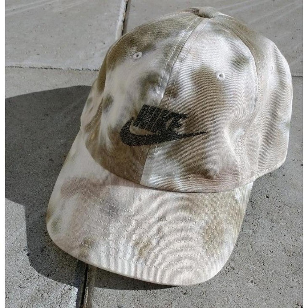 Nike Club Cap Hat Khaki Splash Tie Dye Adult Medium/Large M/L